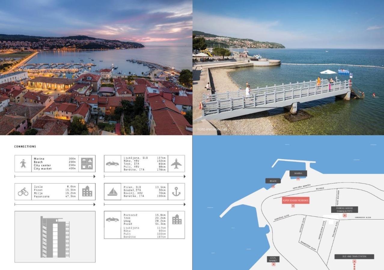 Koper Seaside Residence מראה חיצוני תמונה